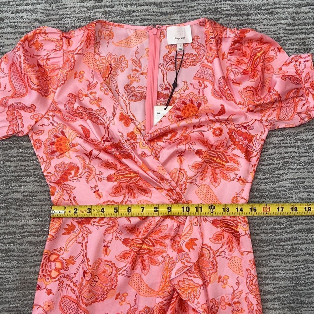 NWT Cinq a Sept Kay Midi Dress Size 4 - Picture 11 of 16